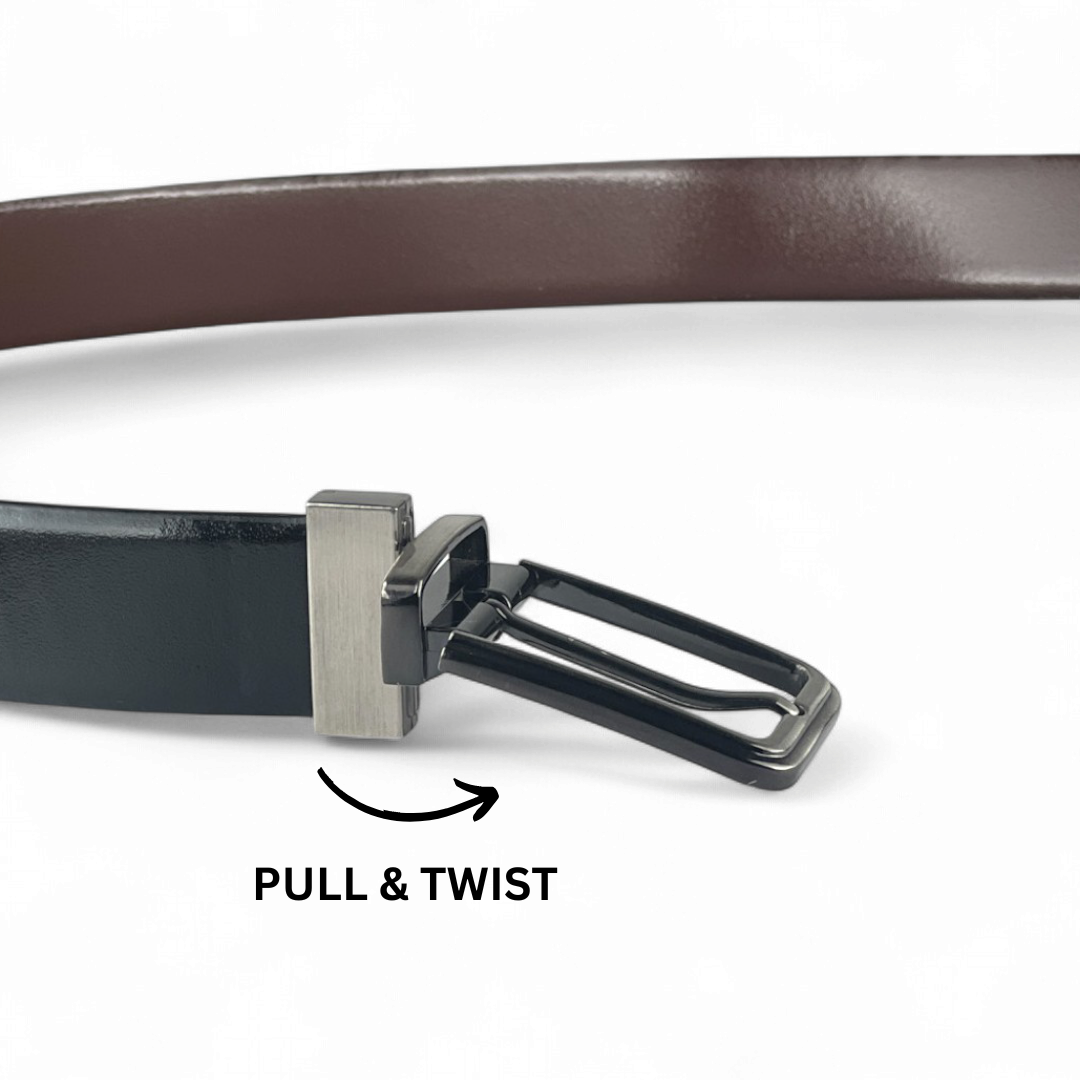 Bivaro Reversible Leather Belt