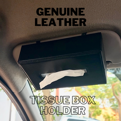 Premium Leather Car Organiser Kit: Fits All Cars