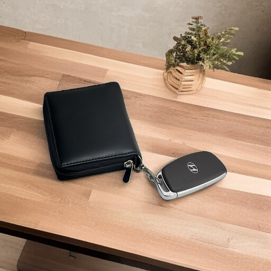 FlexiKey Compact Wallet – Slim Organizer for Cards, Cash & Keys