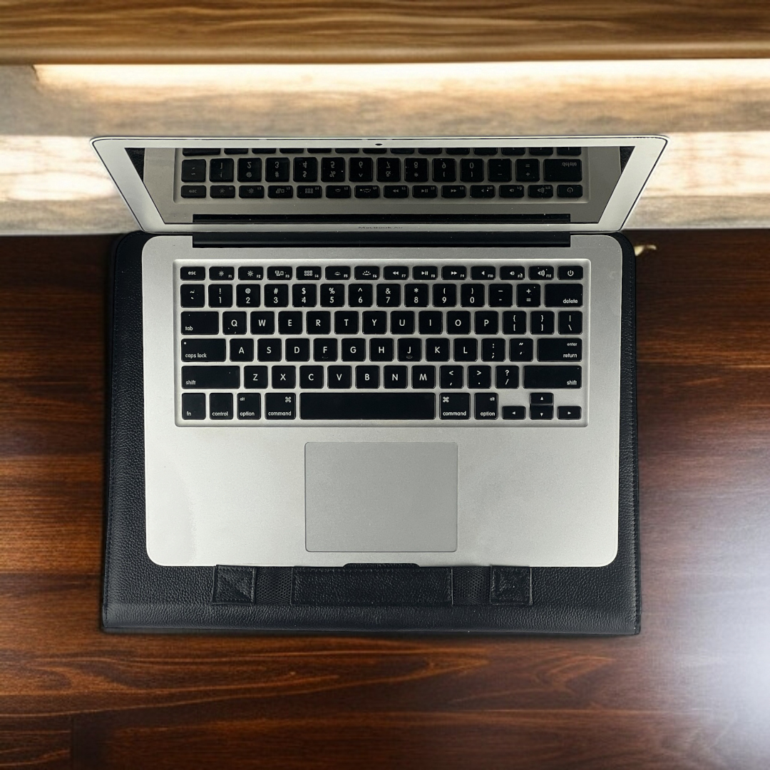 Versa Leather Laptop Sleeve — With Stand & Modular Storage